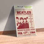 The Beatles vintage poster
