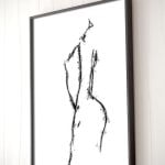 Ethereal Elegance nude poster